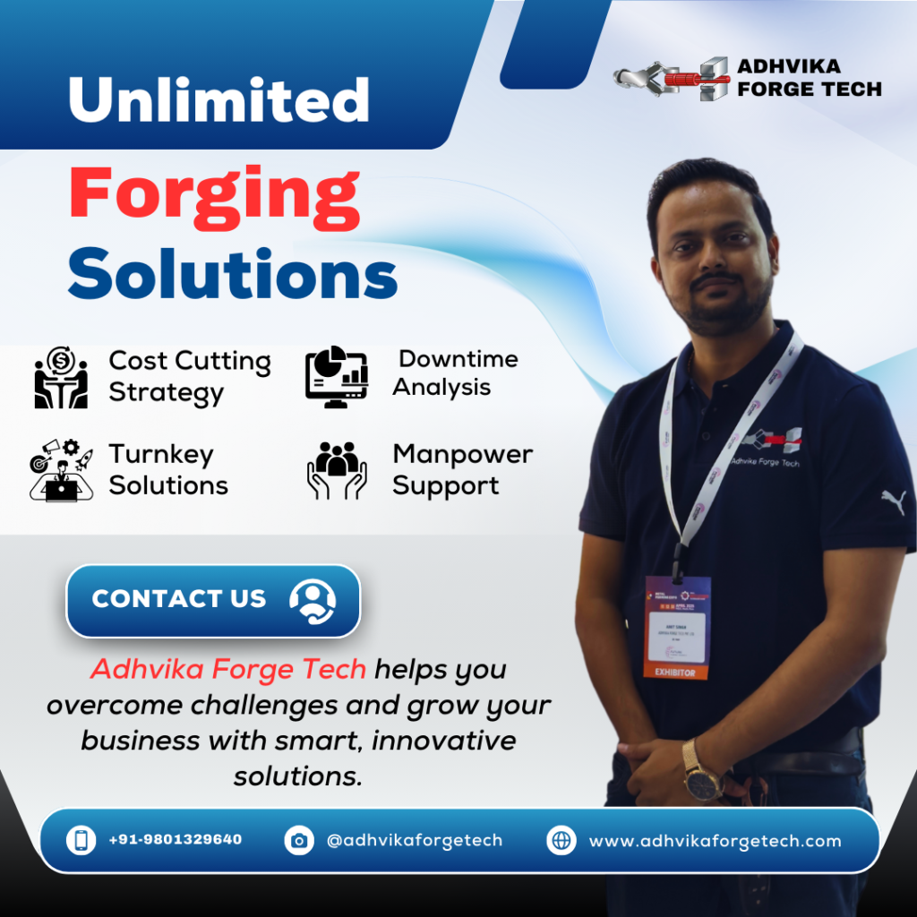 Expert Forging Consultant Amit Singh specializes in Die Design, Forging Simulation, Bolster Design, Cost Cutting, and Production Planning for optimized forging operations