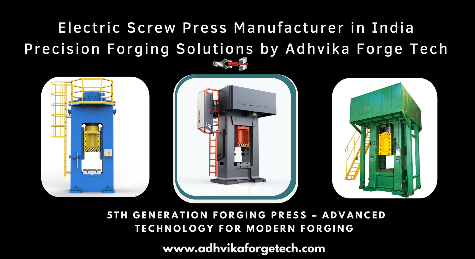 5th Generation Forging Press represents the latest evolution in forging technology. Designed with smart automation, real-time monitoring, and Direct Drive + Inverter Control systems, it offers maximum energy efficiency, precise forging force, and low maintenance operation. Ideal for aluminum, titanium, and alloy steel forgings, this generation of presses supports Industry 4.0 integration, remote diagnostics, and adaptive forging based on material properties.