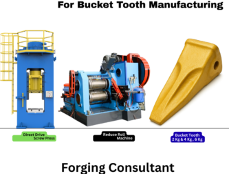 Complete Turnkey Solution for Bucket Tooth Manufacturing, customers can transform their forging operations into high-efficiency, modern, and automated production units, ensuring superior product performance, long component life, and competitive advantage in the marke