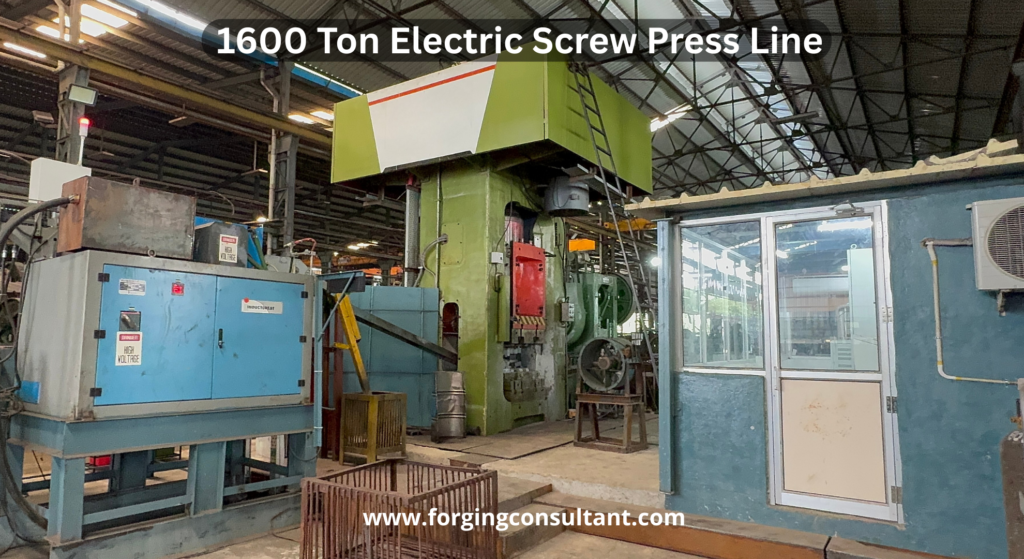 We are given complete forging line to the customer.
