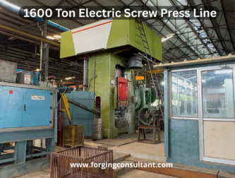 We are given complete forging line to the customer.