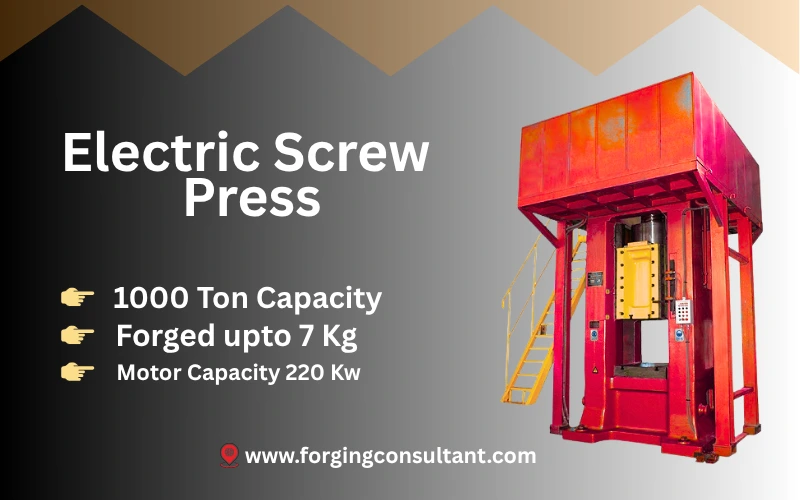 1000 ton electric screw press for sale