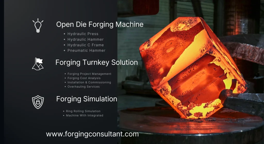 Inconel, Duplex & Steel Forging Line setup with modern Open Die Forging solutions. Designed for precision, strength & long life forging. 💪 #adhvikaforgetech #opendieforging